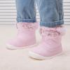 imageBMCiTYBM Baby Boy Girl Snow Boots Waterproof Winter Warm Booties Nonslip Lightweight Outdoor Shoes for First Walkers 6 9 12 18 24 MonthsInfantToddlerA3pink