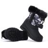 imageBMCiTYBM Toddler Snow Boots Boys Girls Waterproof Winter Boots High Top Outdoor Warm Shoes for Cold Weather ToddlerLittle KidAblack