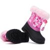imageBMCiTYBM Toddler Snow Boots Boys Girls Waterproof Winter Boots High Top Outdoor Warm Shoes for Cold Weather ToddlerLittle KidApink