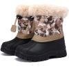 imageBMCiTYBM Toddler Snow Boots Boys Girls Waterproof Winter Boots High Top Outdoor Warm Shoes for Cold Weather ToddlerLittle KidAcamel