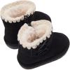 imageBMCiTYBM Girls Boys Snow Boots Warm Winter Fur Lined Baby Shoes InfantToddlerLittle Kid92black