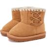 imageBMCiTYBM Girls Boys Snow Boots Warm Winter Fur Lined Baby Shoes InfantToddlerLittle Kid92camel