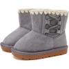 imageBMCiTYBM Girls Boys Snow Boots Warm Winter Fur Lined Baby Shoes InfantToddlerLittle Kid92grey
