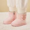 imageBMCiTYBM Girls Boys Snow Boots Warm Winter Fur Lined Baby Shoes InfantToddlerLittle Kid92pink
