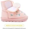imageBMCiTYBM Girls Boys Snow Boots Warm Winter Fur Lined Baby Shoes InfantToddlerLittle Kid93pink