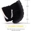 imageBMCiTYBM Girls Boys Snow Boots Warm Winter Fur Lined Baby Shoes InfantToddlerLittle Kid98black