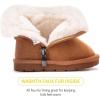 imageBMCiTYBM Girls Boys Snow Boots Warm Winter Fur Lined Baby Shoes InfantToddlerLittle Kid98camel