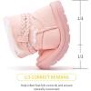 imageBMCiTYBM Girls Boys Snow Boots Warm Winter Fur Lined Baby Shoes InfantToddlerLittle Kid98pink