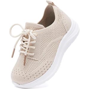 imageBMCiTYBM Toddler Boys Girls Slip On Shoes Comfortable Walking Sneakers Mesh Oxford Casual Dress Shoes School Uniform LoafersAcamel