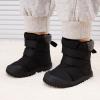 imageBMCiTYBM Toddler Baby Winter Snow Boots Boy Girl Faux Fur Warm Non Slip First Walking Infant Shoes93black