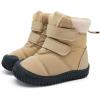 imageBMCiTYBM Toddler Baby Winter Snow Boots Boy Girl Faux Fur Warm Non Slip First Walking Infant Shoes93camel