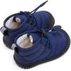 imageBMCiTYBM Toddler Baby Winter Snow Boots Boy Girl Faux Fur Warm Non Slip First Walking Infant Shoes94navy