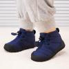 imageBMCiTYBM Toddler Baby Winter Snow Boots Boy Girl Faux Fur Warm Non Slip First Walking Infant Shoes94navy