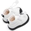 imageBMCiTYBM Toddler Baby Winter Snow Boots Boy Girl Faux Fur Warm Non Slip First Walking Infant Shoes94white