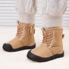 imageBMCiTYBM Toddler Baby Winter Snow Boots Boy Girl Faux Fur Warm Non Slip First Walking Infant Shoes95camel