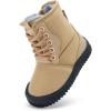 imageBMCiTYBM Toddler Baby Winter Snow Boots Boy Girl Faux Fur Warm Non Slip First Walking Infant Shoes95camel