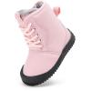 imageBMCiTYBM Toddler Baby Winter Snow Boots Boy Girl Faux Fur Warm Non Slip First Walking Infant Shoes95pink