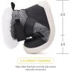 imageBMCiTYBM Toddler Baby Winter Snow Boots Boy Girl Faux Fur Warm Non Slip First Walking Infant Shoes96black