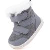 imageBMCiTYBM Toddler Baby Winter Snow Boots Boy Girl Faux Fur Warm Non Slip First Walking Infant Shoes96grey