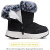 imageBMCiTYBM Toddler Snow Boots Girls Boys Warm Winter10black
