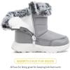 imageBMCiTYBM Toddler Snow Boots Girls Boys Warm Winter10grey