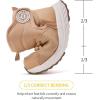 imageBMCiTYBM Toddler Snow Boots Girls Boys Warm Winter11camel