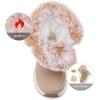 imageBMCiTYBM Toddler Snow Boots Girls Boys Warm Winter12camel
