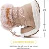 imageBMCiTYBM Toddler Snow Boots Girls Boys Warm Winter12camel