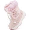 imageBMCiTYBM Toddler Snow Boots Girls Boys Warm Winter12pink