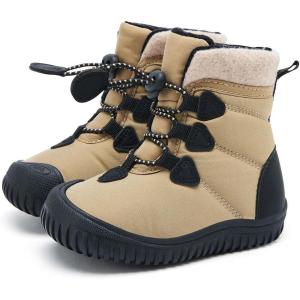 imageBMCiTYBM Toddler Baby Winter Snow Boots Boy Girl Faux Fur Warm Non Slip First Walking Infant Shoes97camel