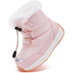 imageBMCiTYBM Toddler Snow Boots Girls Boys Warm Winter9pink