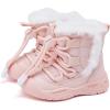 imageBMCiTYBM Baby Snow Boots Boys Girls Winter Infant Shoes AntiSlip 6 9 12 18 24 Months Faux Fur3pink