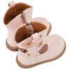 imageBMCiTYBM Baby Cowboy Cowgirl Boots Infant Western Shoes Boys Girls Round Toe Boots All Seasons 624 MonthsApink