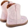 imageBMCiTYBM Baby Cowboy Cowgirl Boots Infant Western Shoes Boys Girls Round Toe Boots All Seasons 624 MonthsGlitterpink