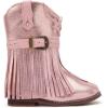 imageBMCiTYBM Toddler Cowboy Boots Western Cowgirl Boots Boys Girls Mid Calf Square Toe Riding Walking ShoesBpink